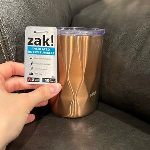 Zak! Insulated rocks tumbler.